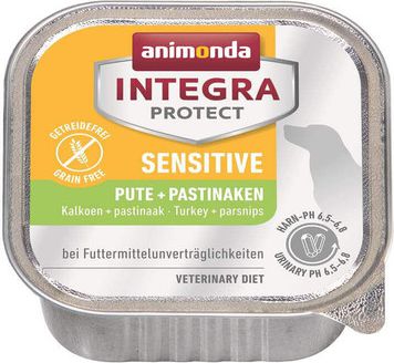 Animonda INT. PIES 150G SENSITIVE INDYK/PASTERNAK SZALKA 82953 (4017721865395) barība suņiem