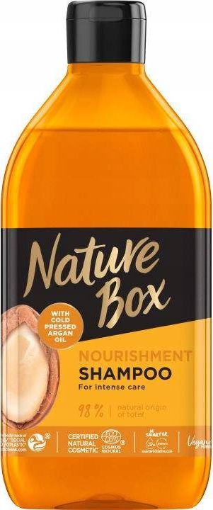 Nature Box Odzywczy szampon do wlosow z olejkiem arganowym 385ml 9000101299250 (9000101299250) Matu šampūns