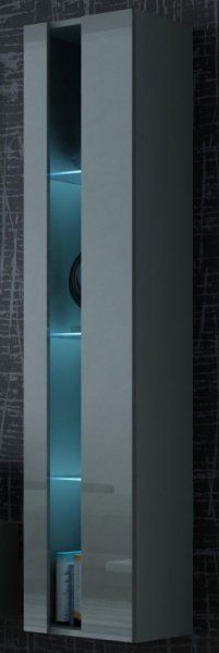 Cama Shelf unit VIGO NEW 180/40/30 grey/grey gloss