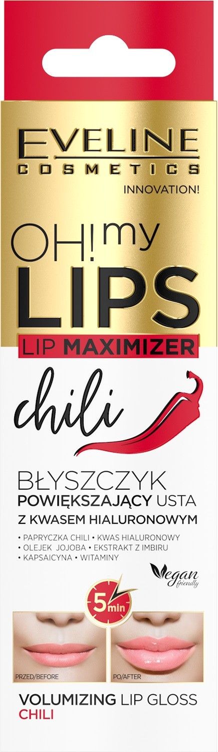 Eveline Blyszczyk Oh! My Lip Maximizer Chili 081904 (5903416001904) Lūpu krāsas, zīmulis