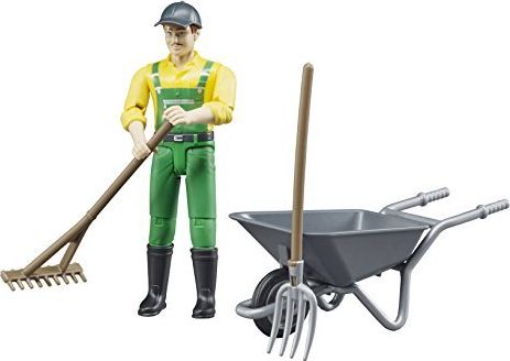 BRUDER figure set farmer with accessories - 62610 Rotaļu auto un modeļi