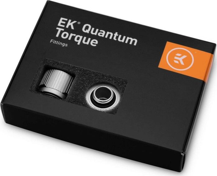 EK Water Blocks EK-Quantum Torque STC 10/13 - 6er-Pack, Satin Titanium ūdens dzesēšanas sistēmas piederumi