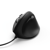 Ergonomic mouse Hama EMC-500 black Datora pele