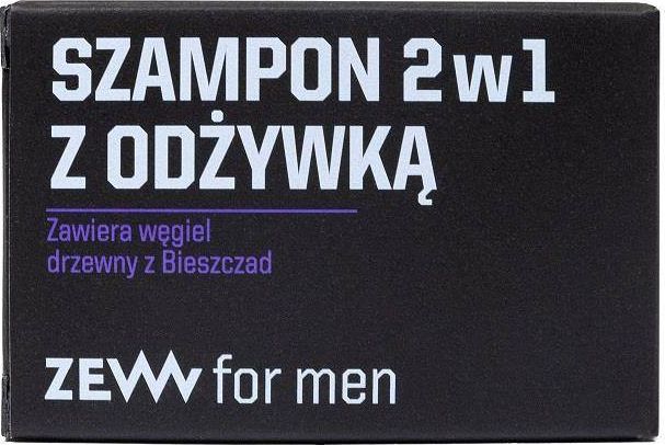 Zew for Men Zew For Men Szampon 2w1 z odzywka z weglem drzewnym z Bieszczad 85ml 5903766462080 (5903766462080) Matu šampūns