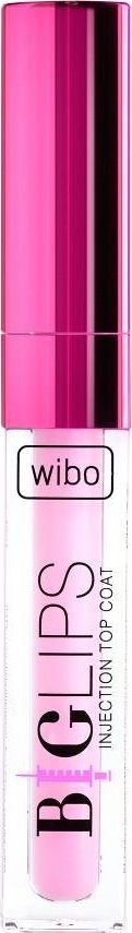 Wibo Wibo Big Lips Injection Top Coat blyszczacy topper do ust z olejem migdalowy 2.8g 1021660267 (5901801680703) Lūpu krāsas, zīmulis