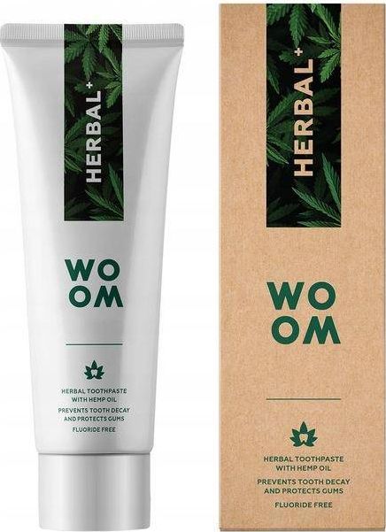 Woom Herbal+ ziolowa pasta do zebow 75ml 4751033920228 (4751033920228) mutes higiēnai