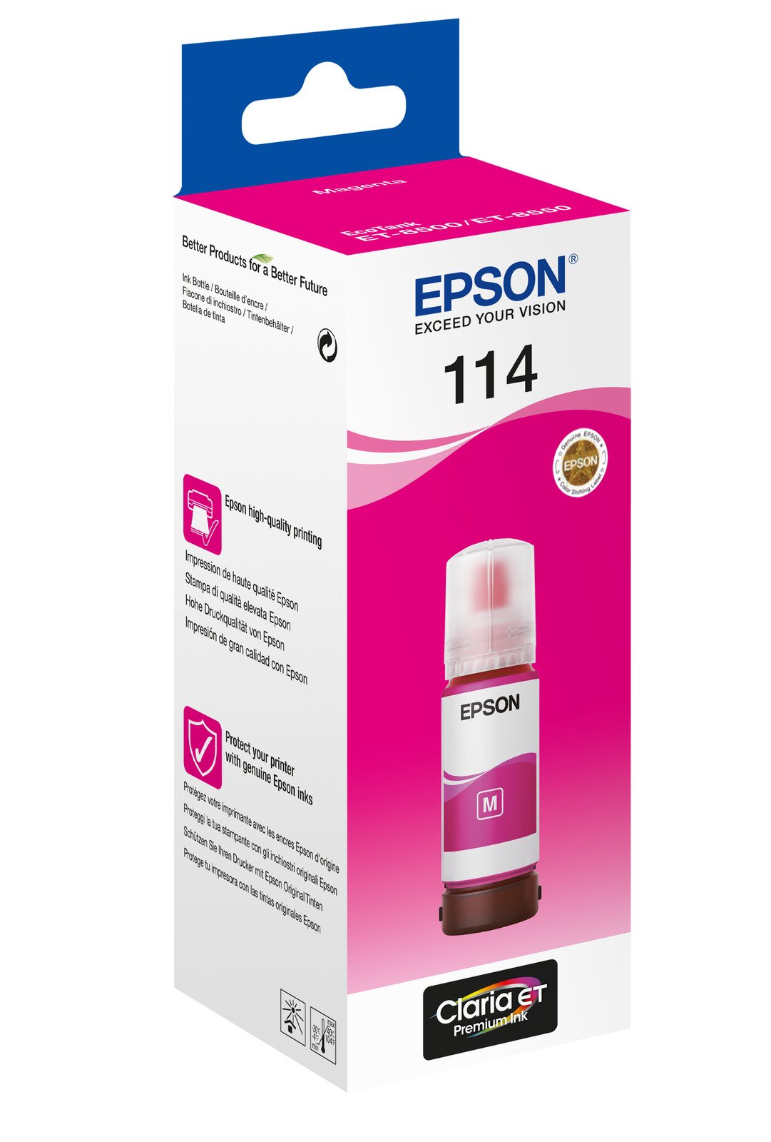 EPSON 114 EcoTank Magenta ink bottle kārtridžs