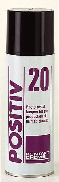 Fotorezistora plasu pozitivs (fotolaka) izsmidzinams 200ml Kontakt Chemie