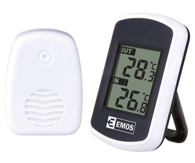 Emos weather station Wireless thermometer up to 100m E0042 barometrs, termometrs