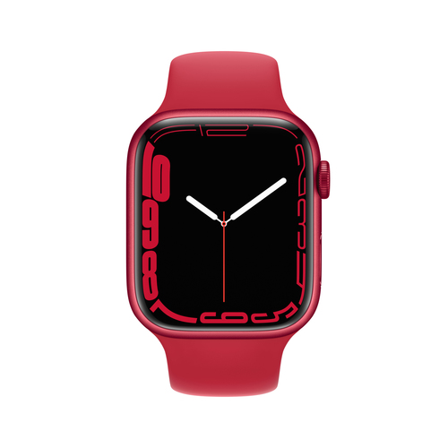 Apple Watch Series 7 45 mm OLED 4G Red GPS (satellite) Viedais pulkstenis, smartwatch