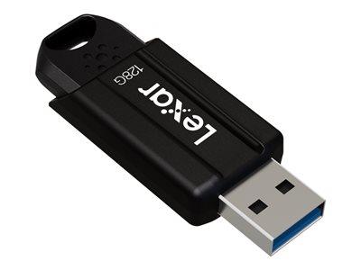 Lexar Flash drive JumpDrive S80 128 GB, USB 3.1, Black, 60 MB/s, 150 MB/s USB Flash atmiņa