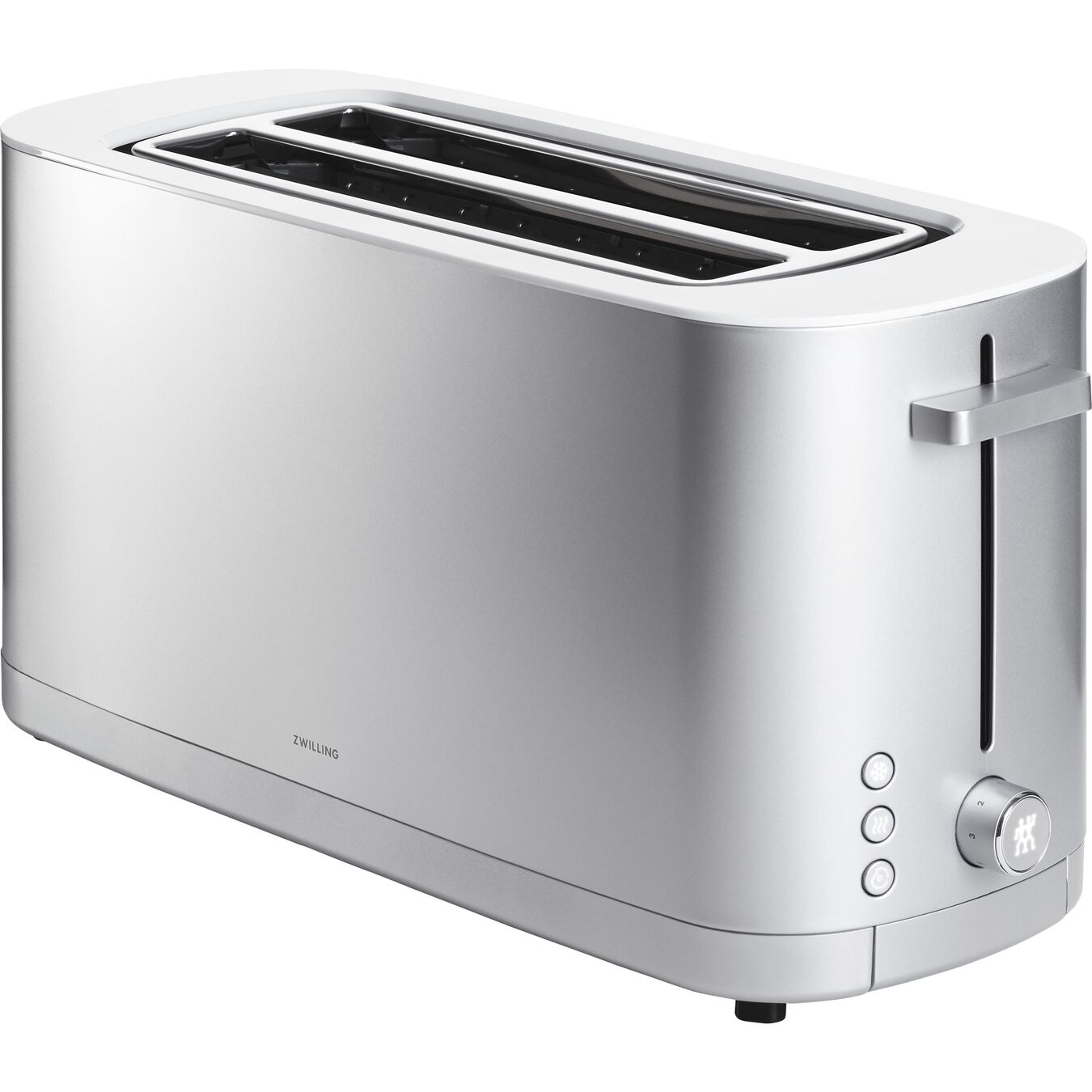 ZWILLING Enfinigy 2 Long Slot Toaster - Silver Tosteris