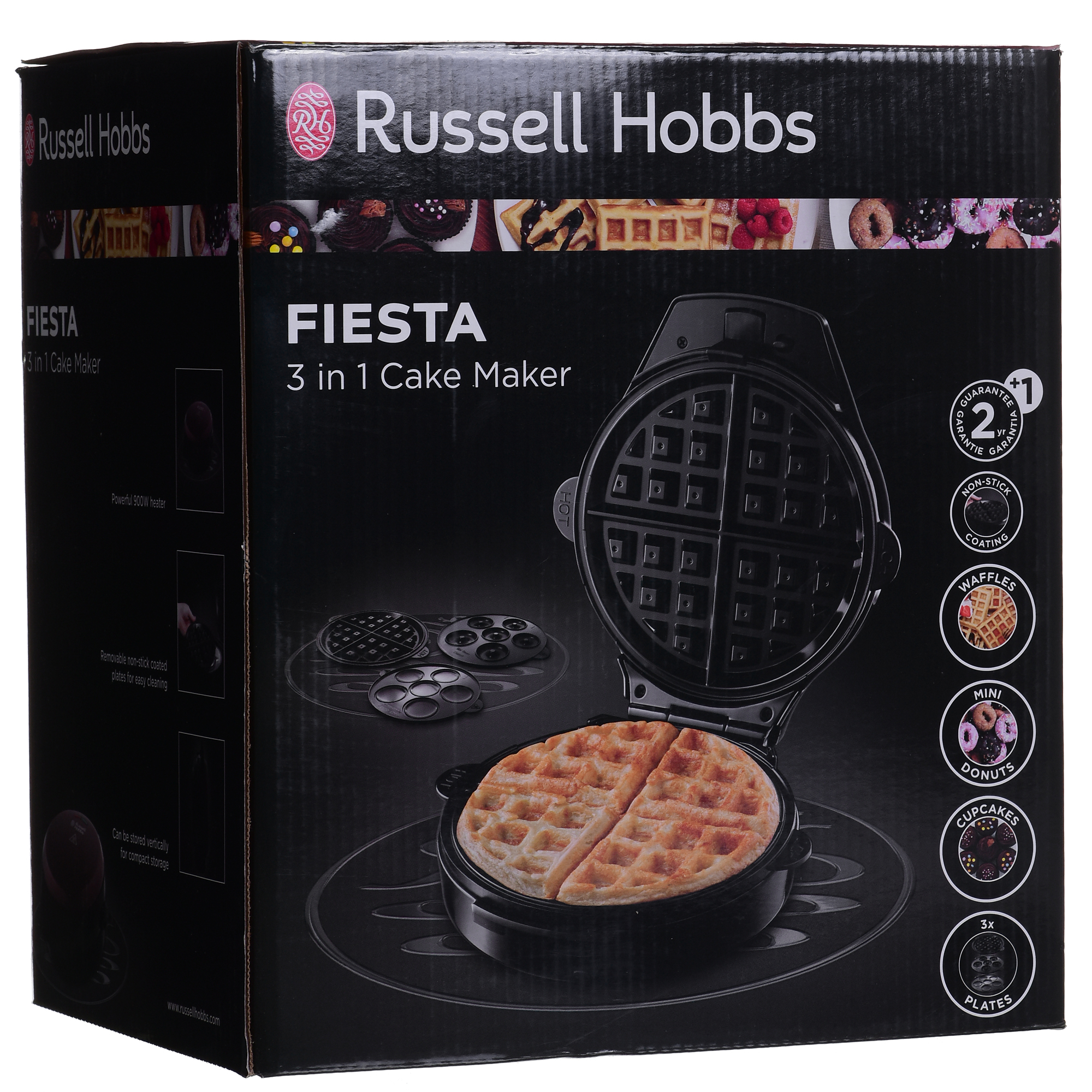 Russell Hobbs 24620-56 Fiesta 3w1 vafeļu panna