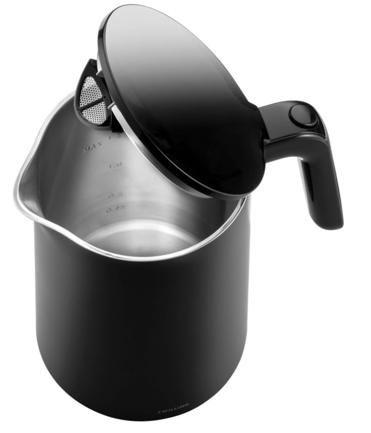 ZWILLING ENFINIGY PRO electric kettle 1.5 L 1850 W Black Elektriskā Tējkanna