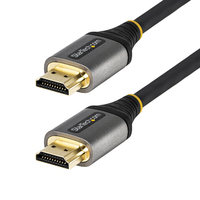 STARTECH 6FT PREMIUM CERTIFIED HDMI 2.0 . kabelis video, audio