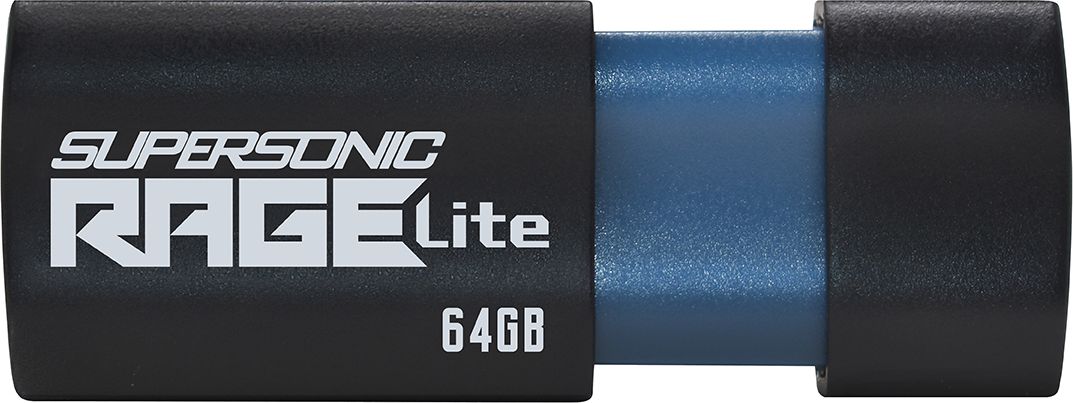 PATRIOT RAGE LITE 120 MB/s 64GB USB 3.2 czarny USB Flash atmiņa