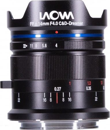 Obiektyw Venus Optics Laowa Canon RF 14 mm F/4 FF RL VO2631 (6940486701081) foto objektīvs