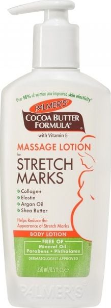 PALMER'S_Cocoa Butter Formula Massage Lotion for Stretch Marks care balm against stretch marks 250ml kosmētika ķermenim