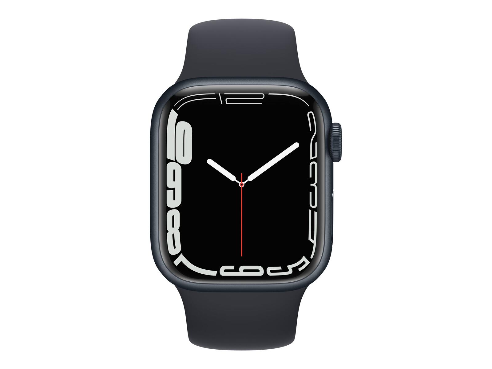 Apple Watch 7 GPS + Cell, 41mm Alu Midnight, Sport Viedais pulkstenis, smartwatch