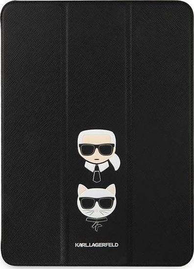 Etui na tablet Karl Lagerfeld Etui Karl Lagerfeld KLFC12OKCK Apple iPad Pro 12.9 2021 (5. generacji) Book Cover czarny/black Saffiano Karl & planšetdatora soma