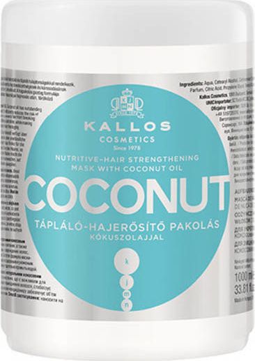 Kallos Odzywka Cosmetics KJMN Nutritive-Hair 1000 ml 51996 (5998889516116)