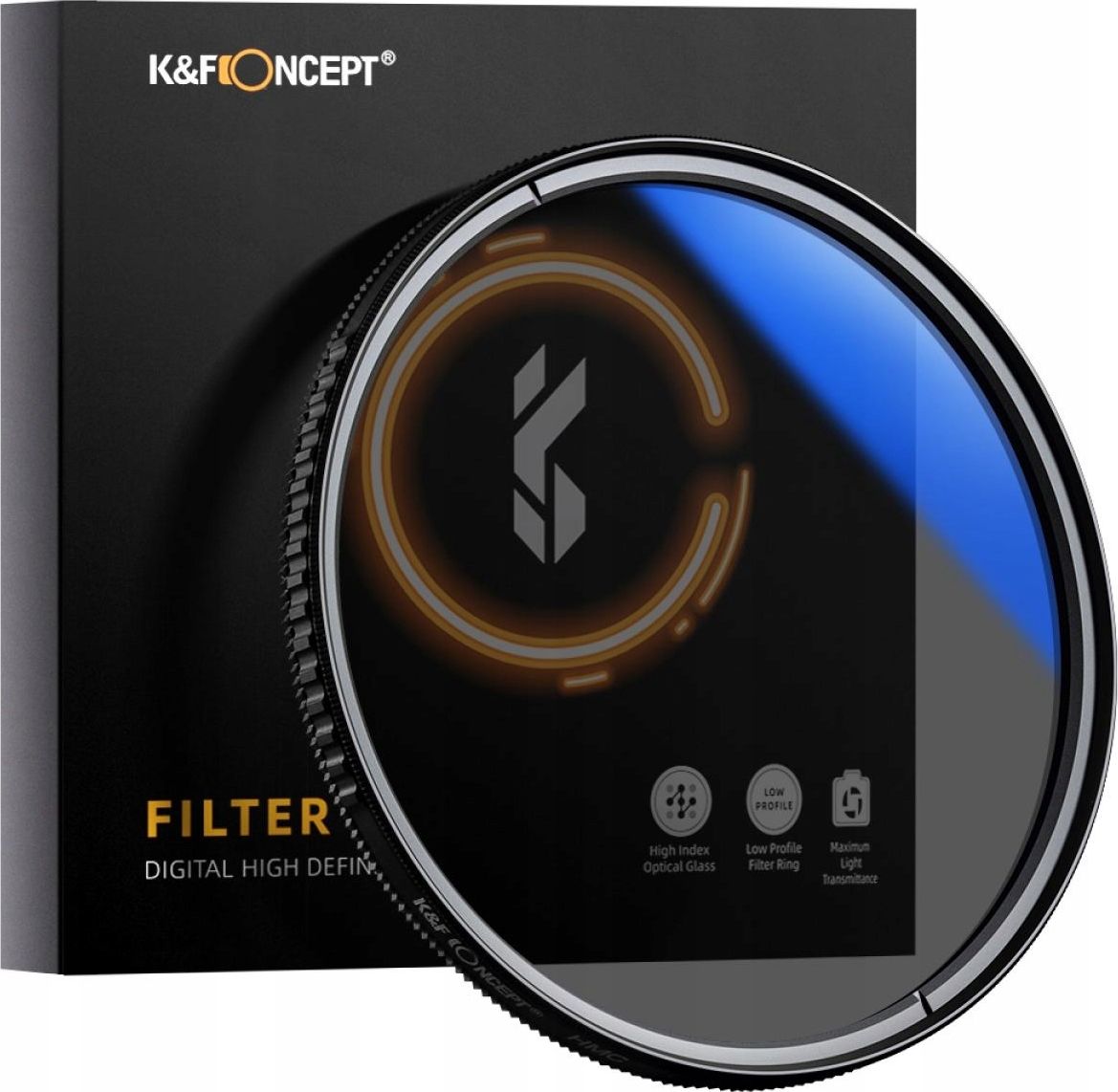 Filtr Kf Filtr Polaryzacyjny Cpl K&f Hd Mc Slim C 49mm / Kf01.1434 SB6396 (6936069266191) UV Filtrs