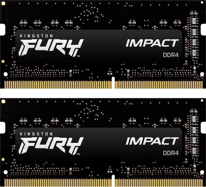 Kingston Fury Impact 32GB DDR4 SO-DIMM 2666 CL16 (2x16GB) KF426S16IBK2/32 operatīvā atmiņa