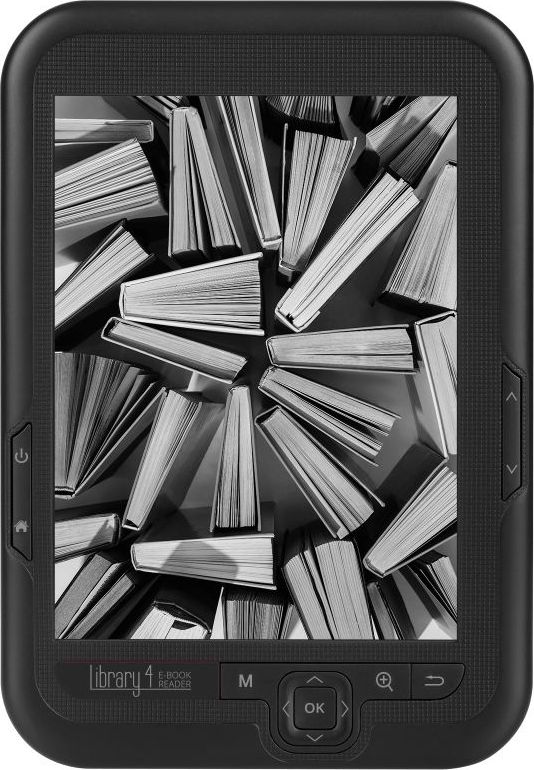 Kruger & Matz Library 4 e-book reader 8 GB Black Elektroniskais grāmatu lasītājs