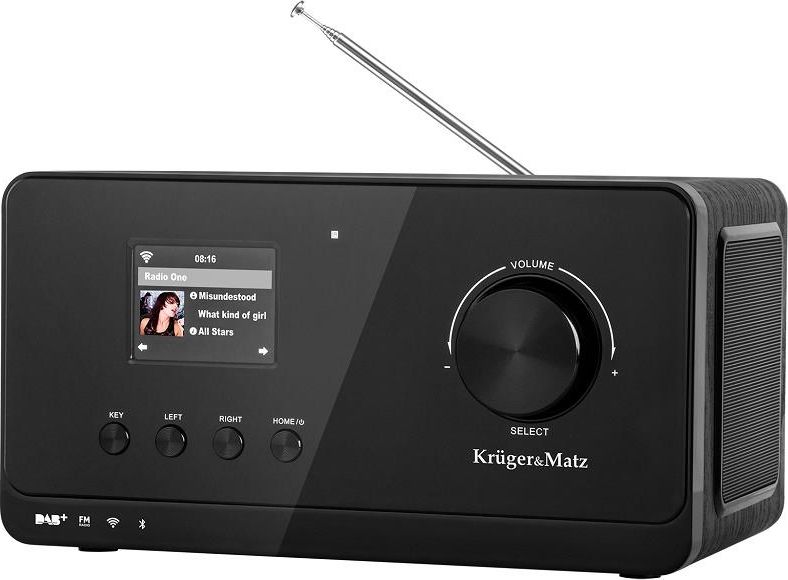 Kruger&Matz KM0816 radio Personal Analog & digital Black magnetola