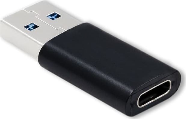 Adapter USB Qoltec USB-C USB - USB-B Czarny  (1_805501) 1_805501
