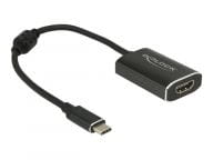 Delock Splitter video USB type C -> HDMI 4K black