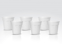 Bialetti espresso cup 6 pcs. White Virtuves piederumi