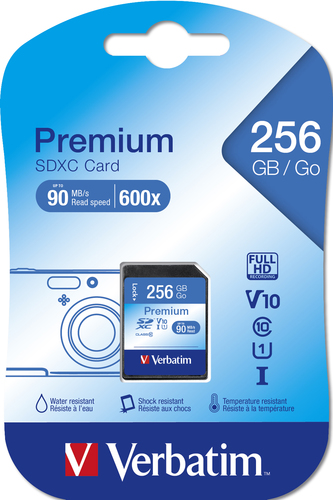 Verbatim SDXC Card 256GB Class 10 atmiņas karte