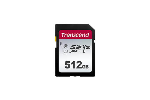 Transcend SDXC 300S        512GB Class 10 UHS-I U3 V30 atmiņas karte