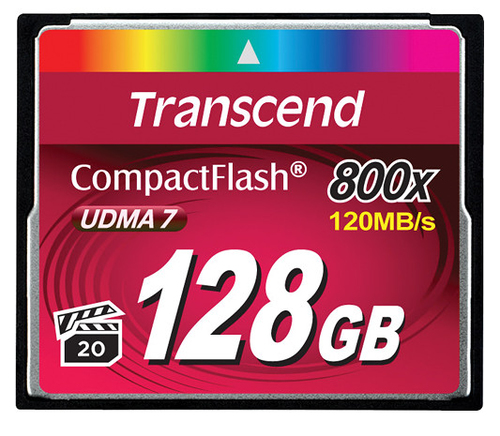 Transcend memory card 128GB Compact Flash 800x atmiņas karte