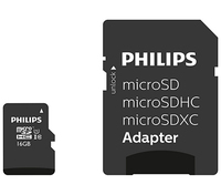 Philips MicroSDHC Card      16GB Class 10 UHS-I U1 incl. Adapter atmiņas karte