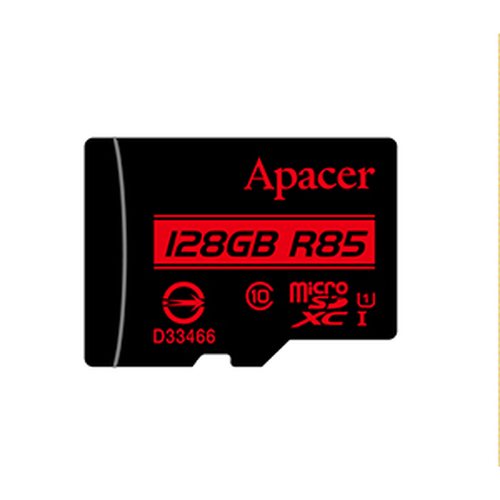 Apacer microSDXC 128 GB - Class 10, UHS-I, R85 atmiņas karte