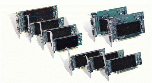 MATROX M9120 PLUS PCIE X1 512MB LP & ATX video karte