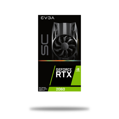 VGA EVGA RTX2060 6GB SC Gaming video karte