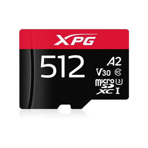 Memory card microSDXC XPG 512GB UHS I U3 A2 100/85 MB / s atmiņas karte