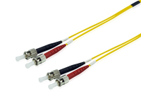 Equip LWL Patchkabel ST->ST  5.00m Singlemode Duplex OS2  ge Polybeutel apgaismes ķermenis