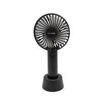 RealPower Mobile Fan, Micro-USB schwarz, Ventilator mit Akku ventilators