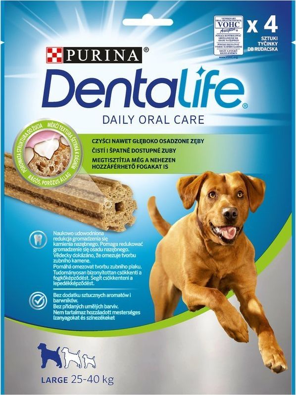 Purina DENTALIFE LARGE 142g 9883107 (7613036894470)