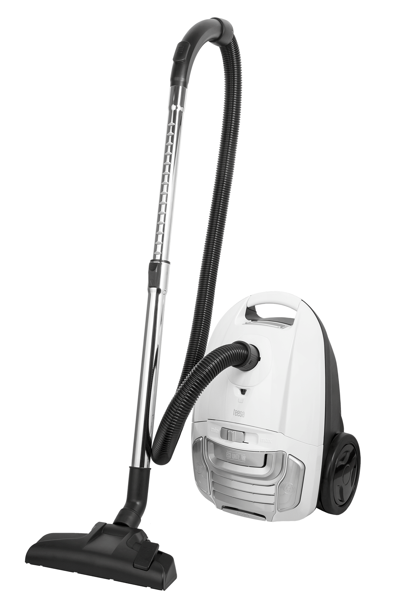 Teesa Eco White 700 Vacuum Cleaner with Bag Putekļu sūcējs