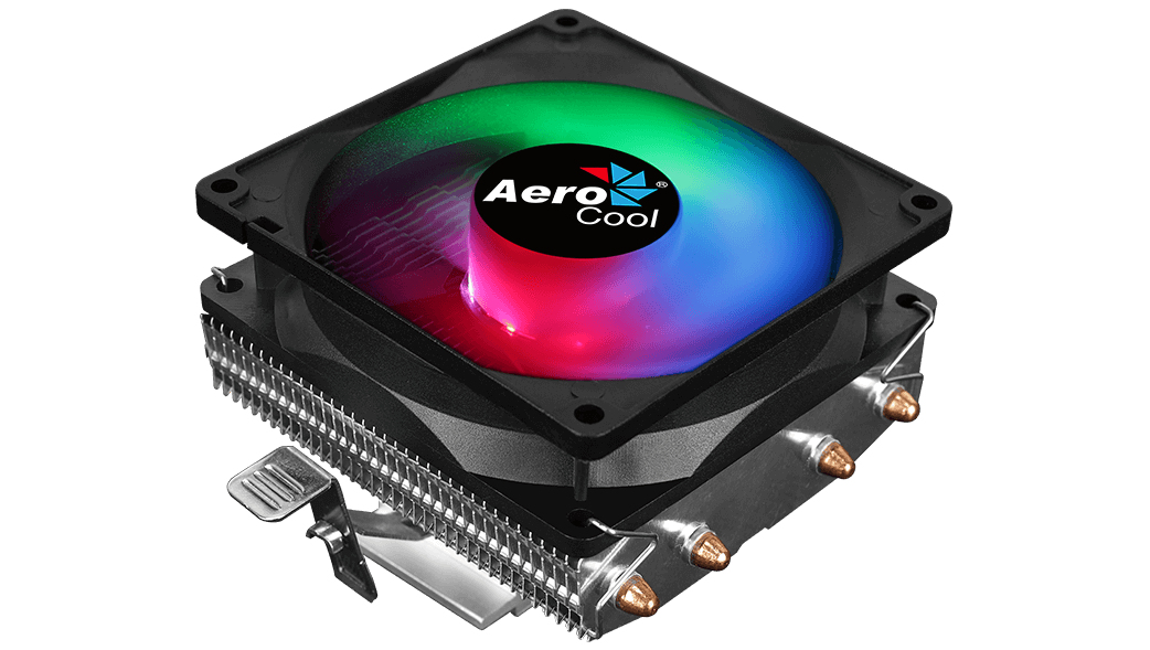 Aerocool Air Frost 4 Processor Cooler 9 cm Black procesora dzesētājs, ventilators