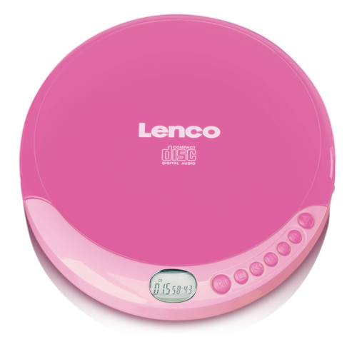 Lenco CD-011 pink radio, radiopulksteņi