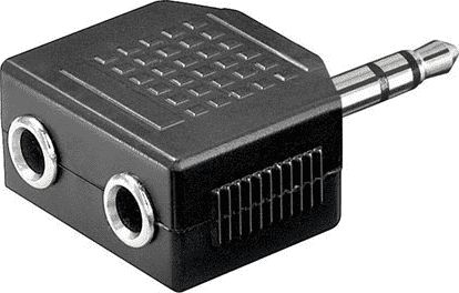 OEM Audio Adapter 3.5 mm stereo plug> 2x3, 5mm st. Coupler. - 11104 11104 (4051366111042) dock stacijas HDD adapteri