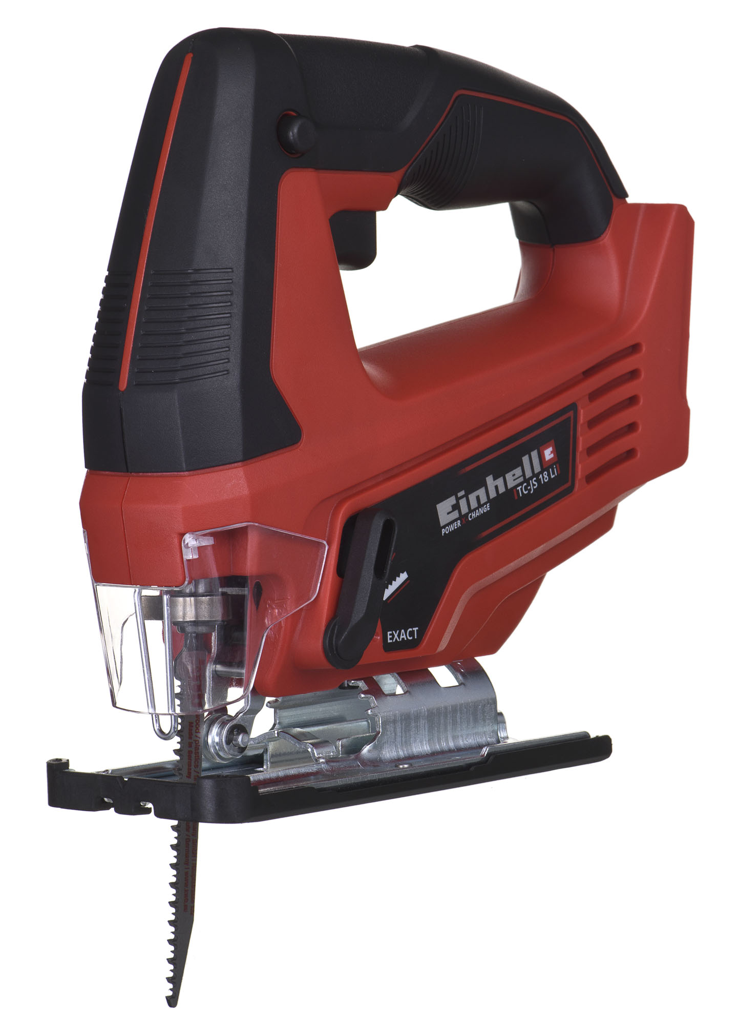 EINHELL TC-JS 18 LI-SOLO (4321209) power jigsaw 18V KWB Black, Red Elektriskais zāģis