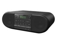 Panasonic RX-D550E-K black radio, radiopulksteņi