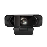 LogiLink Webcam 1080p FHD Webcam + Mikrofon Privacy 96 degrees web kamera